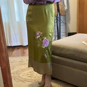 Silk Reversible Skirt